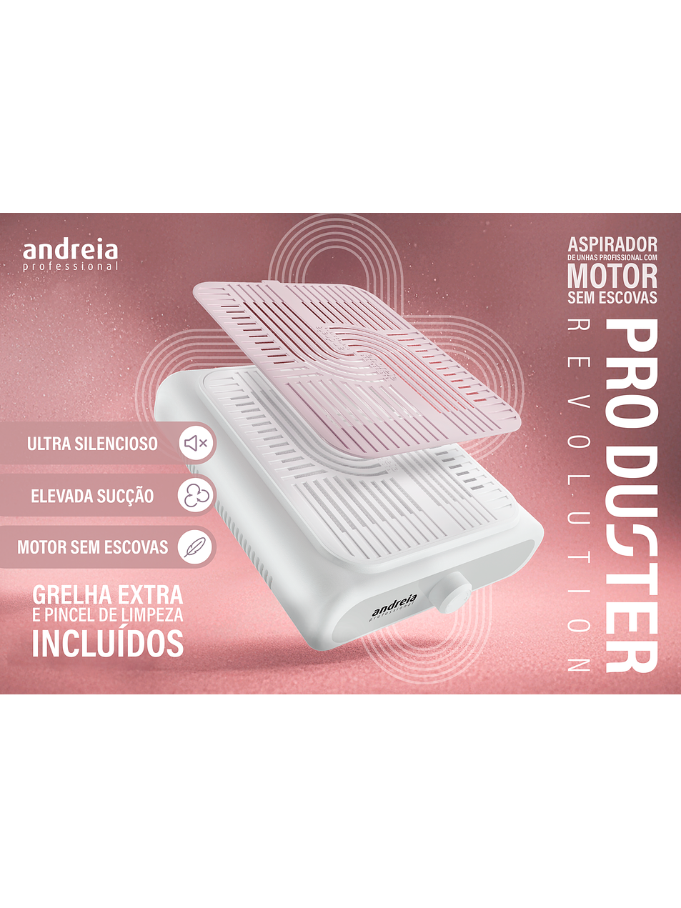 Andreia Professional - Aspirador A.Duster Pro Revolution 1