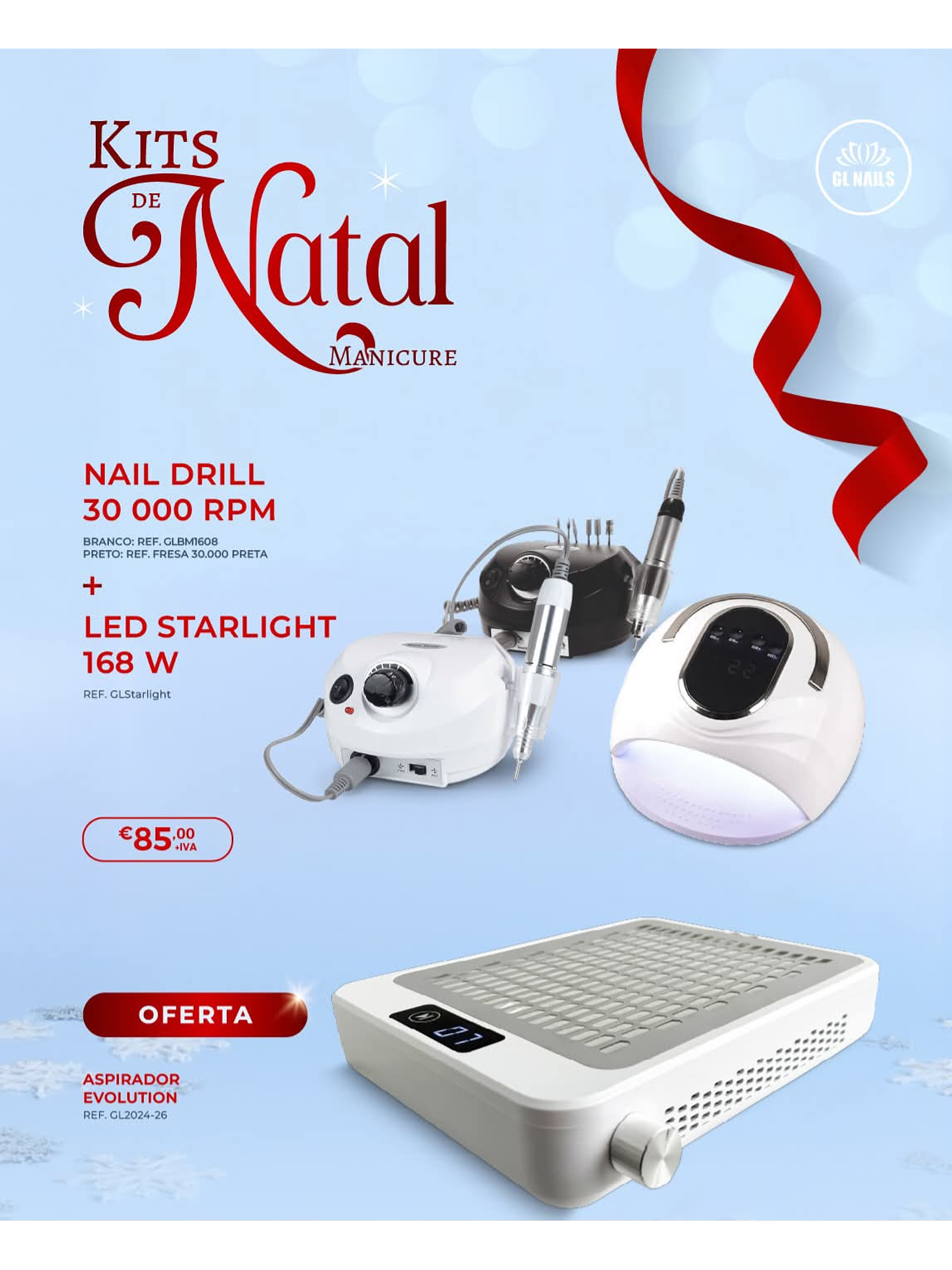 Kit Natal Profissional Manicure  1