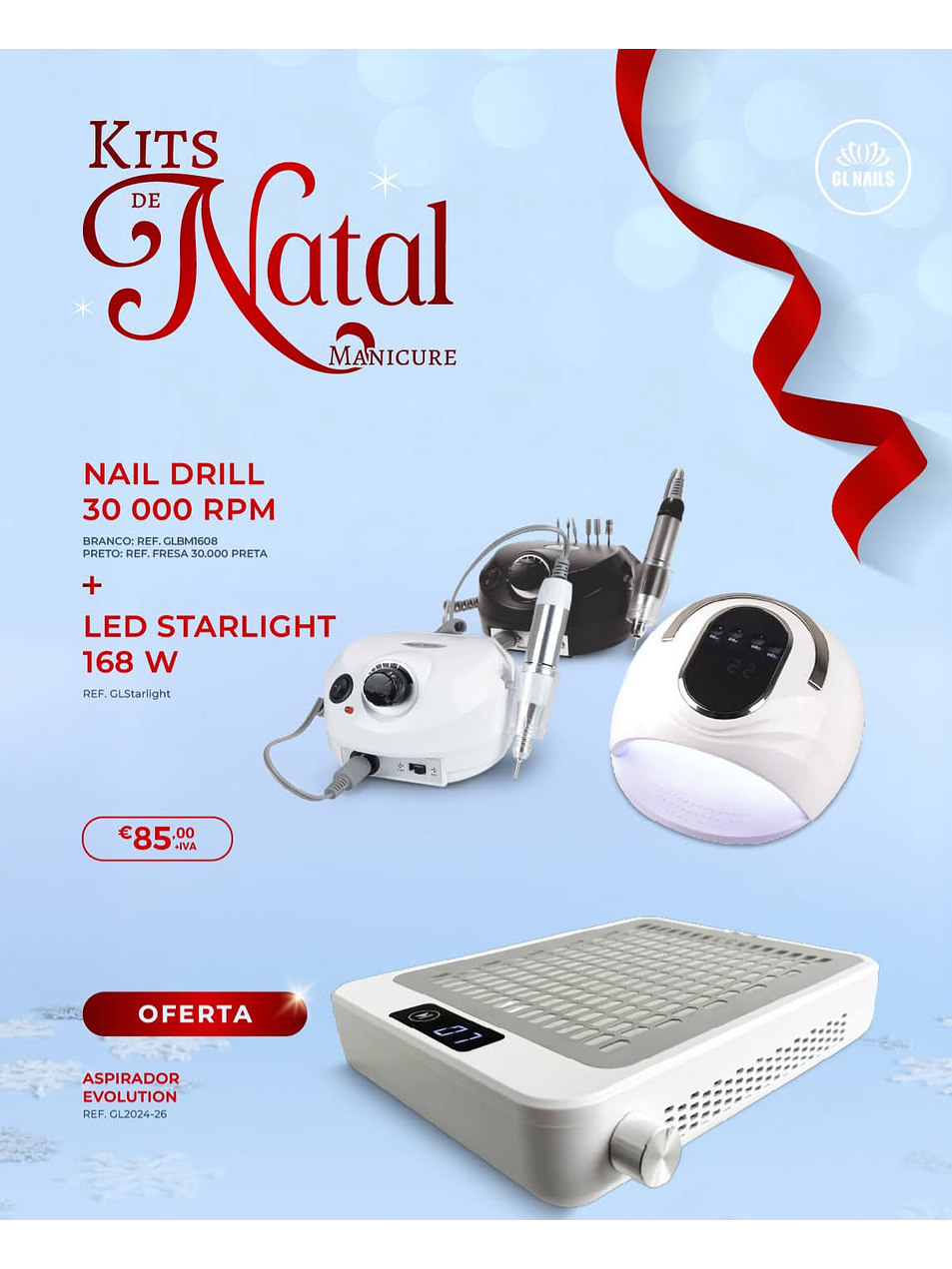 Kit Natal Profissional Manicure  1