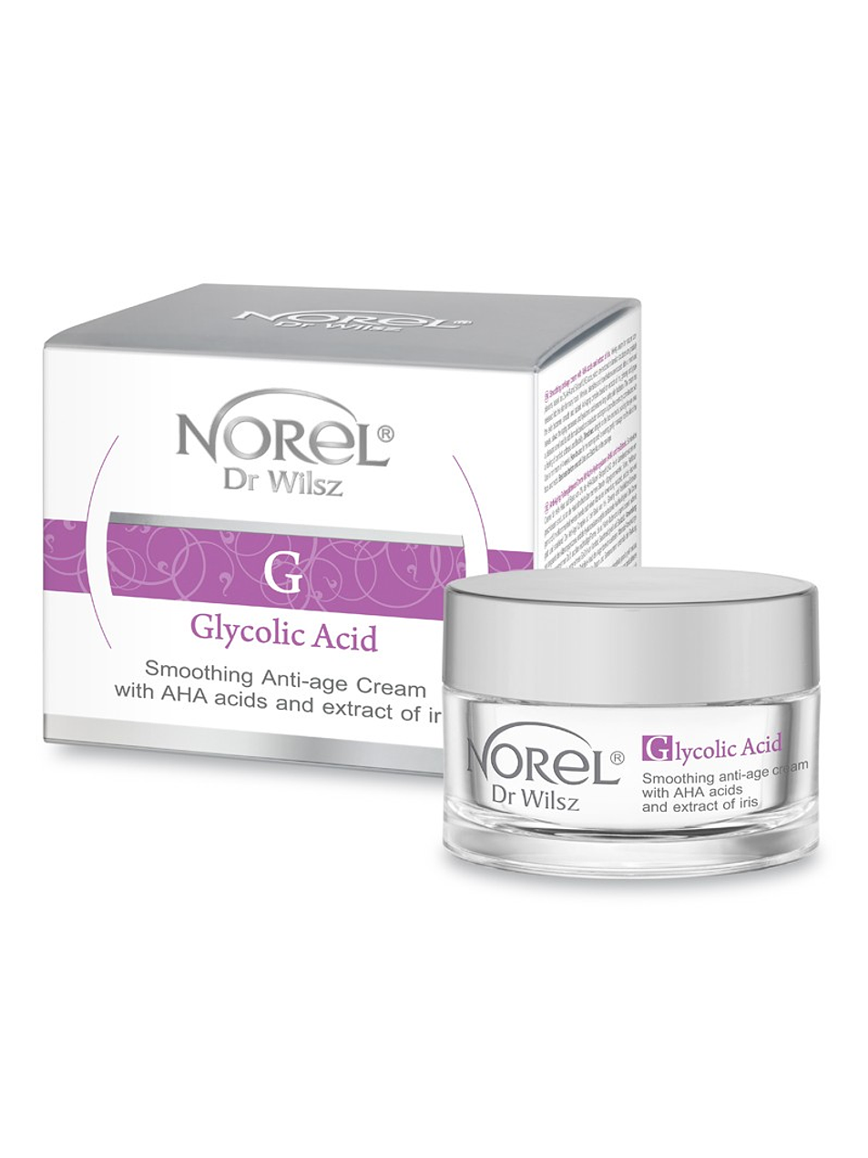 Norel - Glycolic Acid Smoothing Anti-Wrinkle Cream 50ml 1