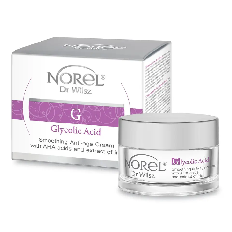 Norel - Glycolic Acid Smoothing Anti-Wrinkle Cream 50ml 1