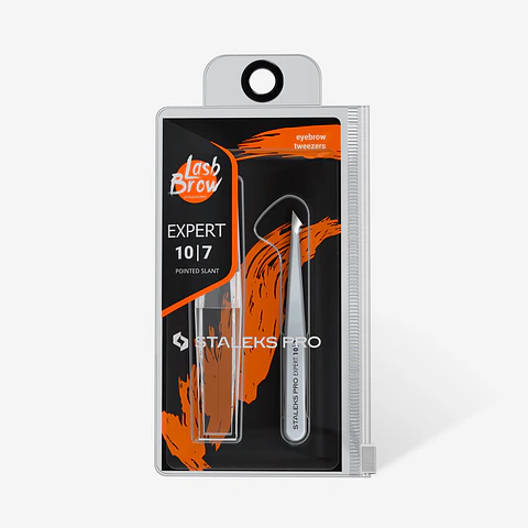 STALEKS PRO - Pinça para sobrancelhas EXPERT 10|7