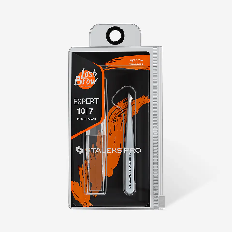 STALEKS PRO - Pinça para sobrancelhas EXPERT 10|7 1