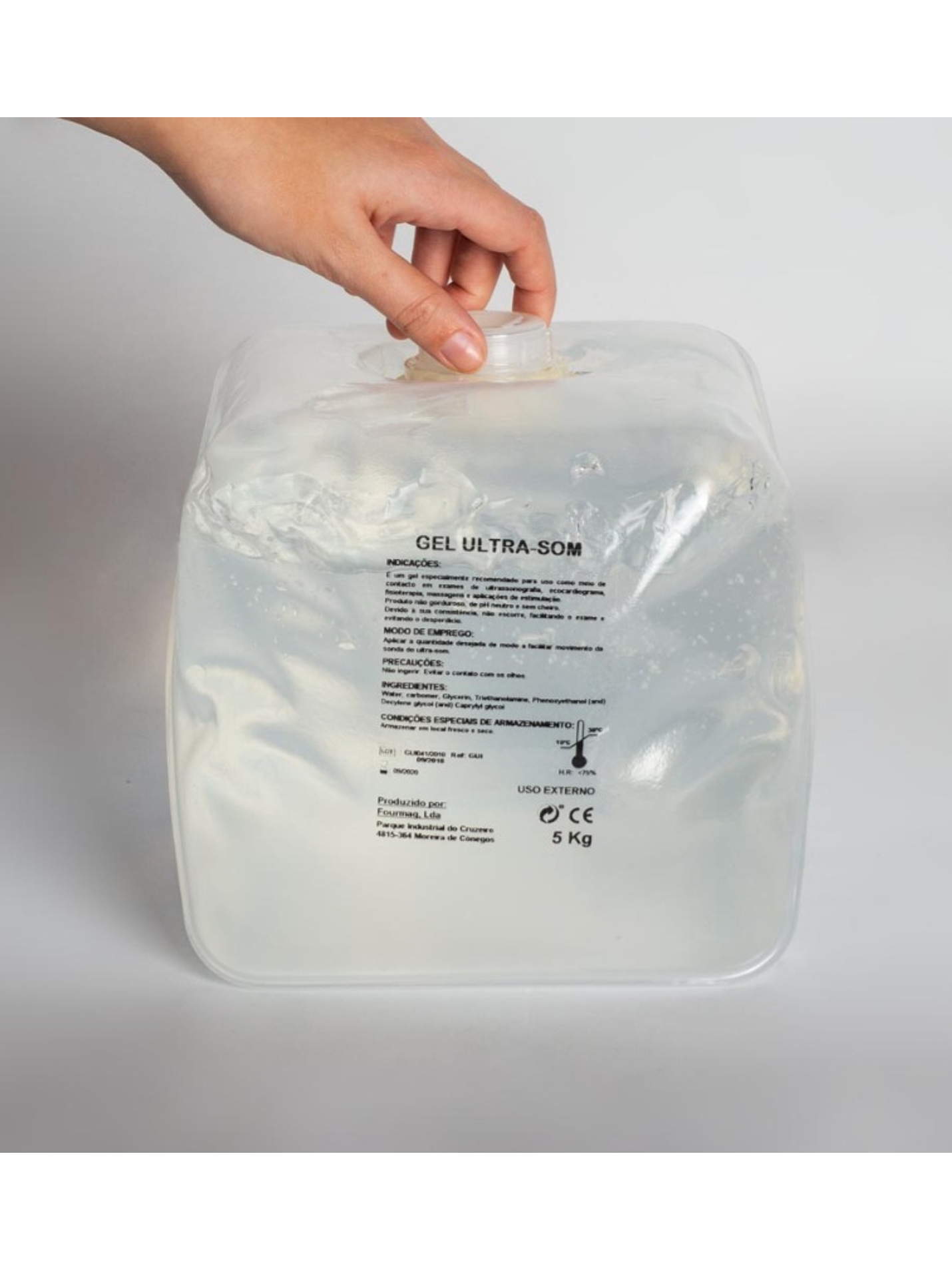 Gel Ultrasons Transparente 5L 1