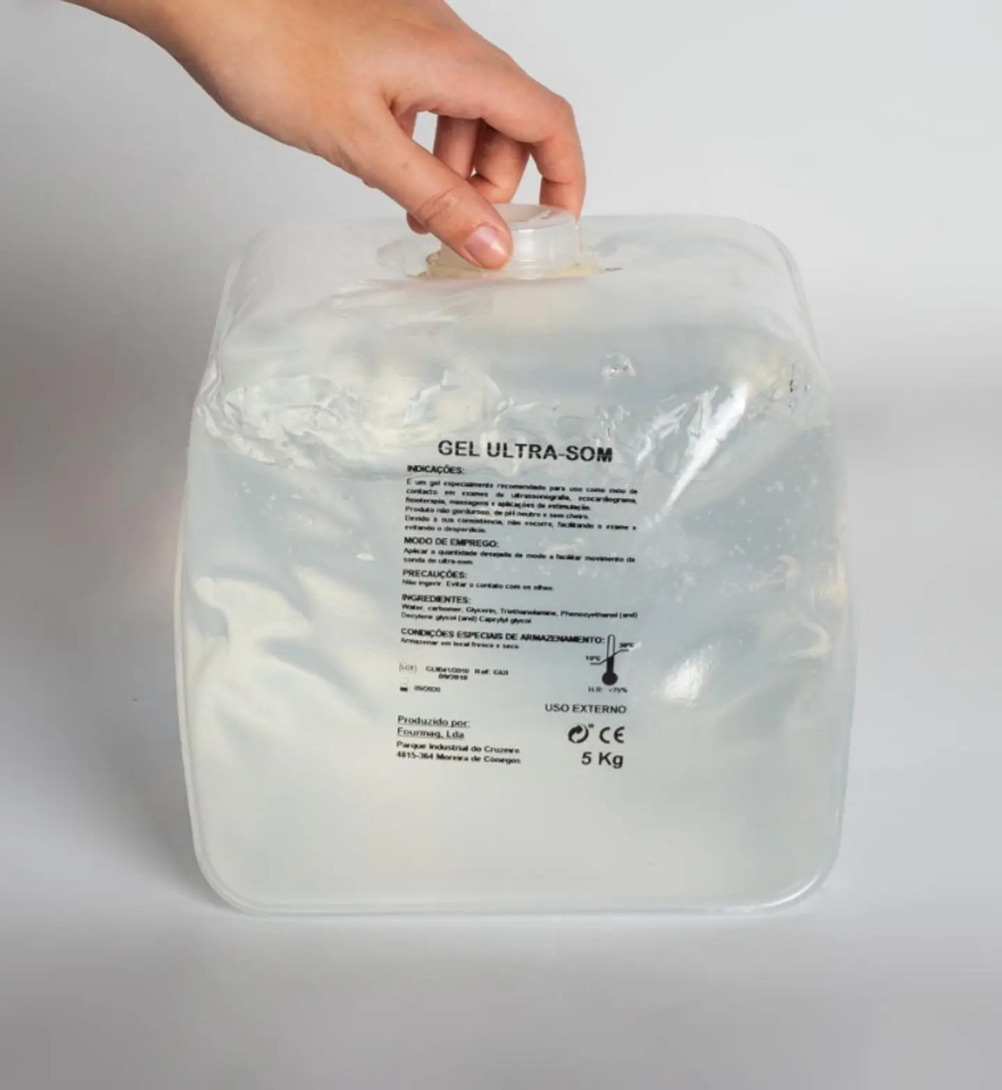 Gel Ultrasons Transparente 5L 1