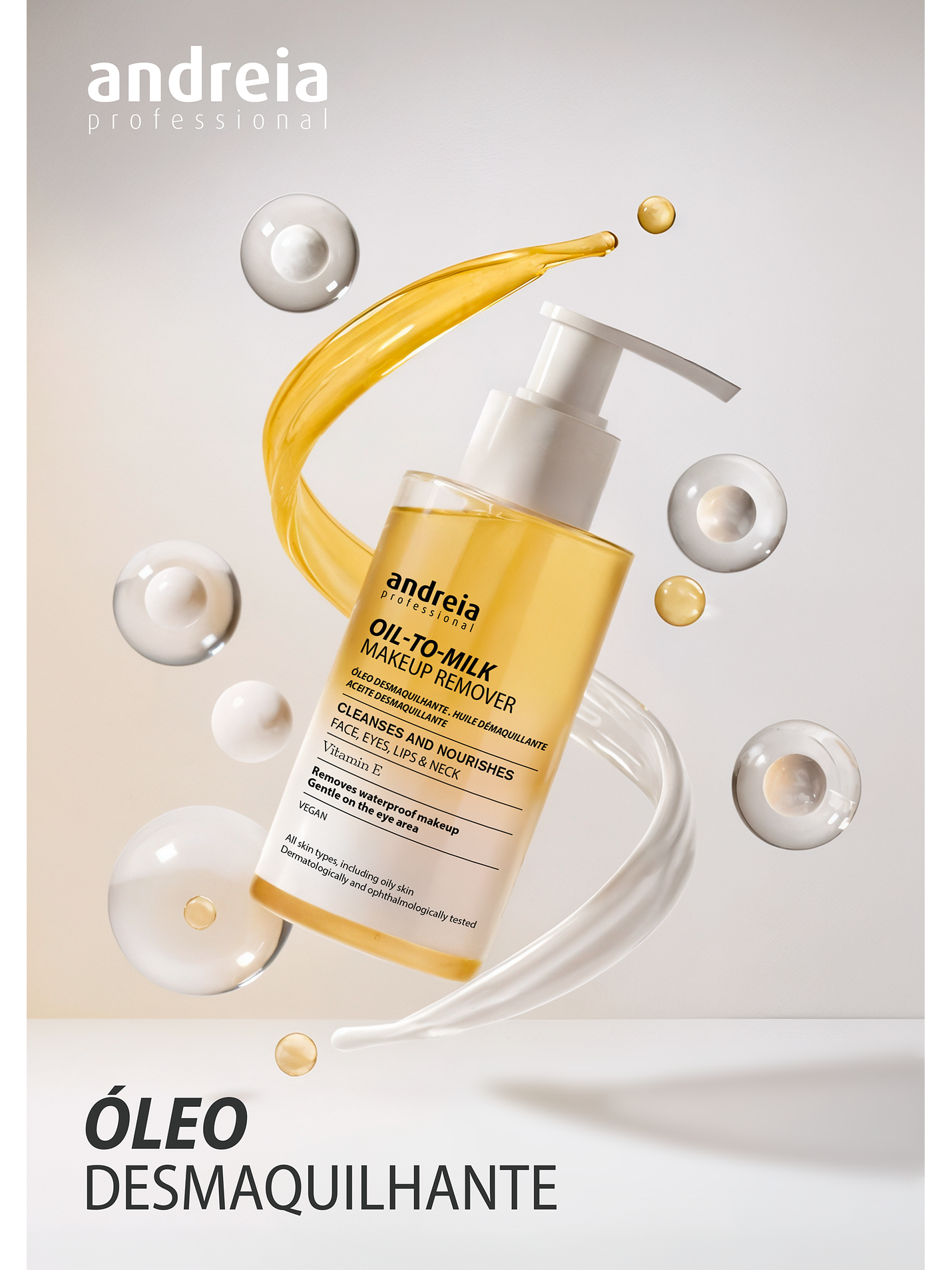 Andreia - Oil-To-Milk Make Up Remover 110ml 1