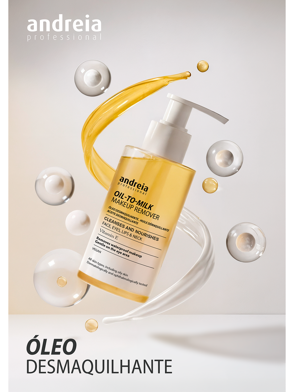 Andreia - Oil-To-Milk Make Up Remover 110ml 1