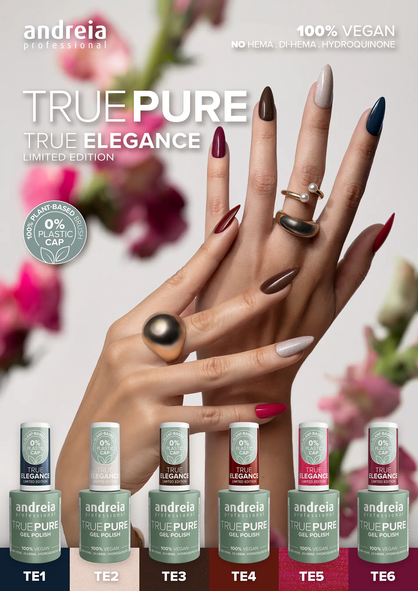 Andreia - Coleção True Pure - True Elegance 6 cores v.gel 1