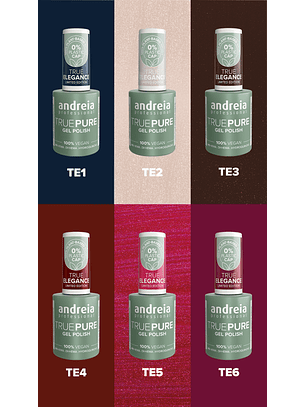 Andreia - Coleção True Pure - True Elegance 6 cores v.gel