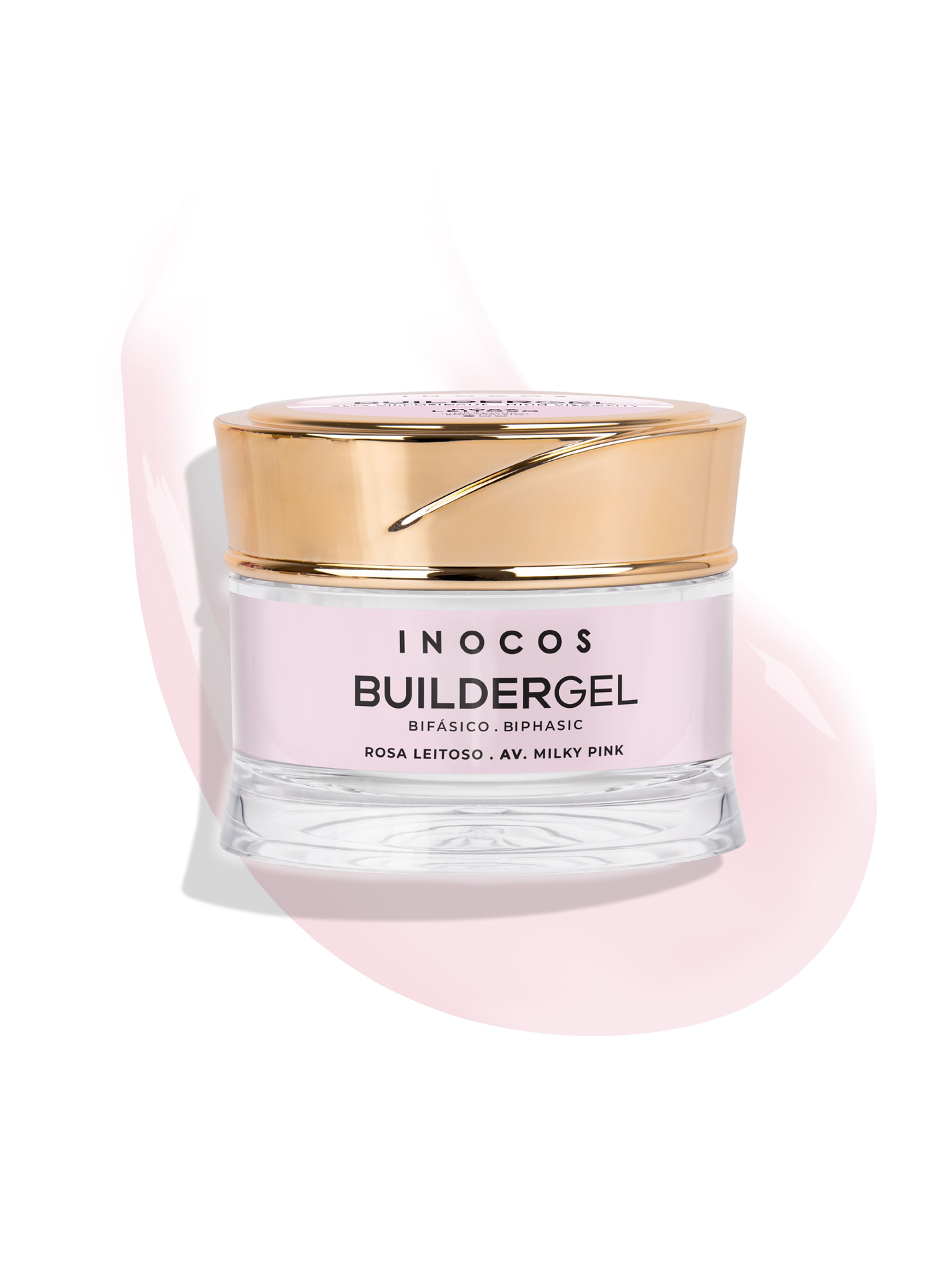 INOCOS - Builder Gel Rosa Leitoso 50gr 1