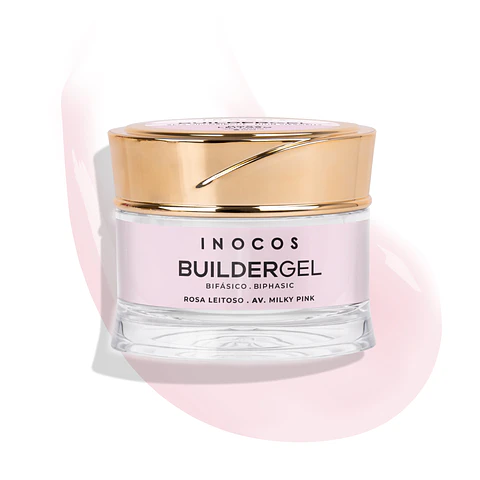 INOCOS - Builder Gel Rosa Leitoso 50gr