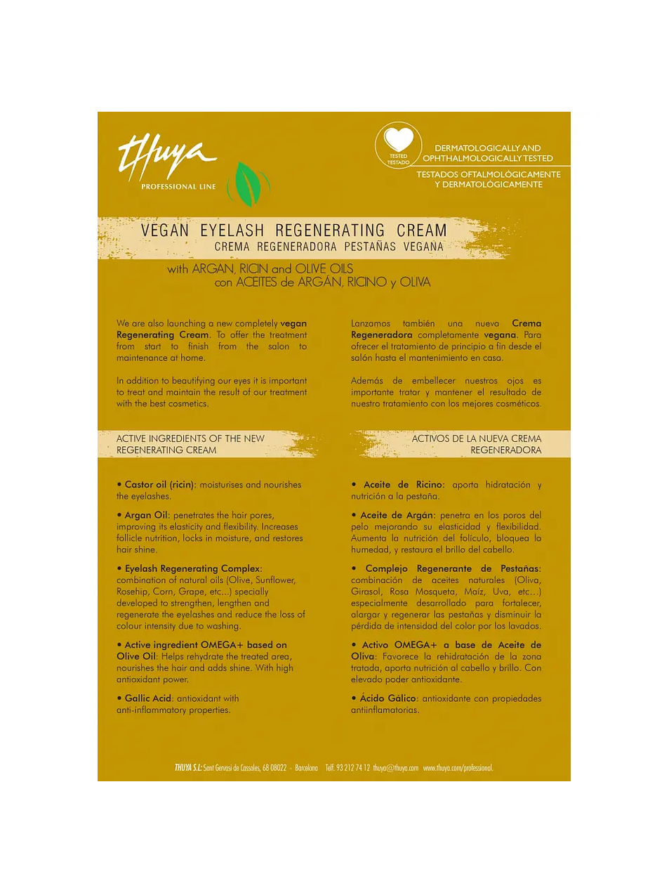 Thuya Creme Regenerador de Pestanas 2