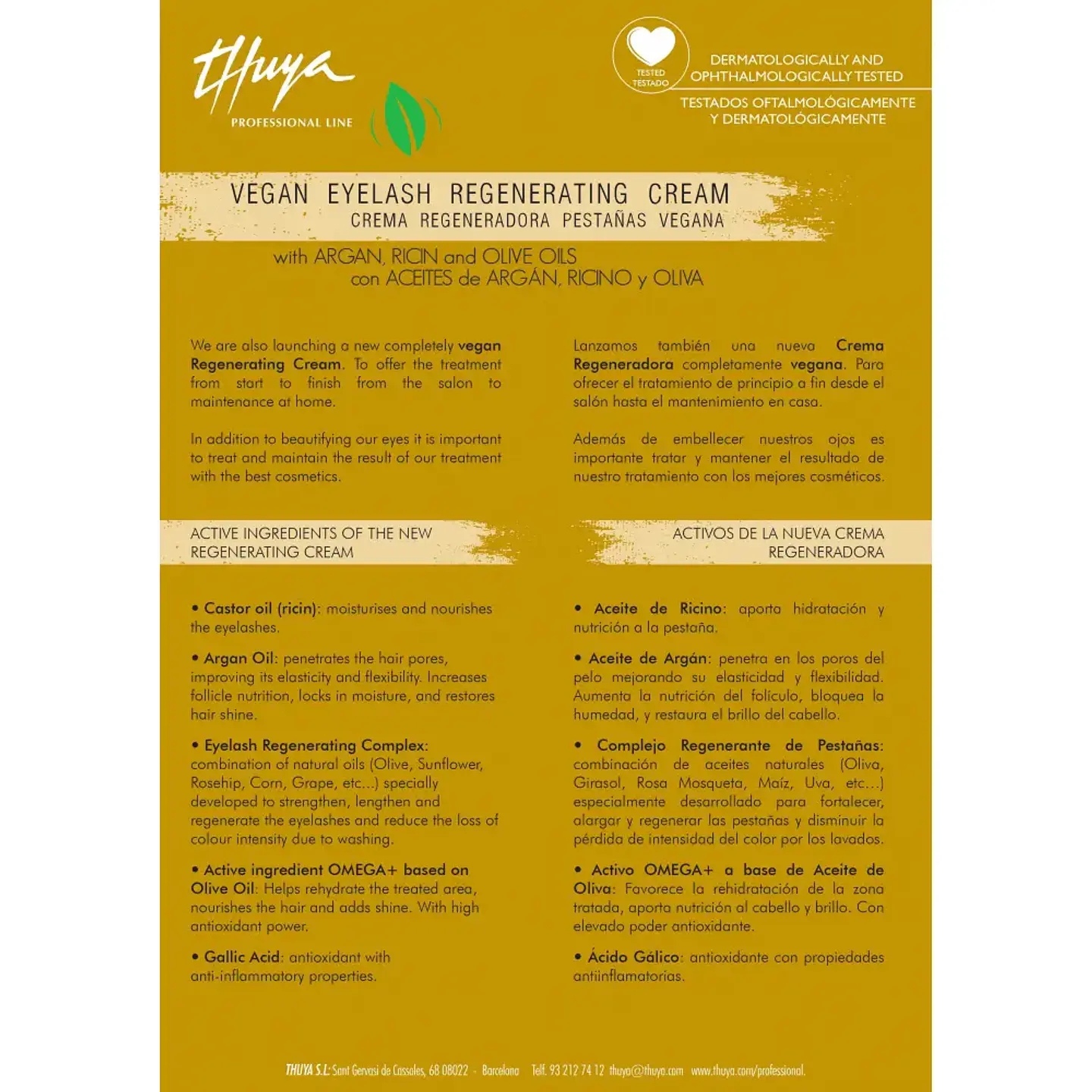 Thuya Creme Regenerador de Pestanas 2