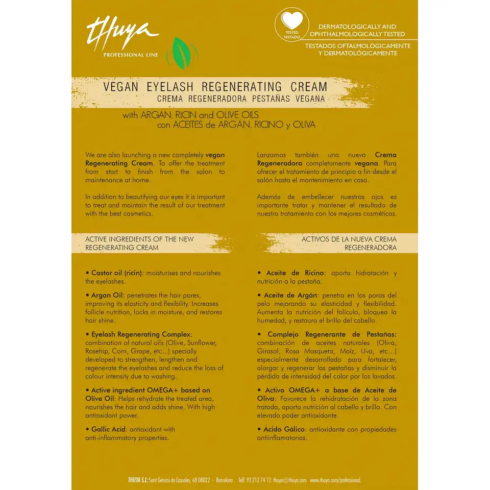 Thuya Creme Regenerador de Pestanas 2