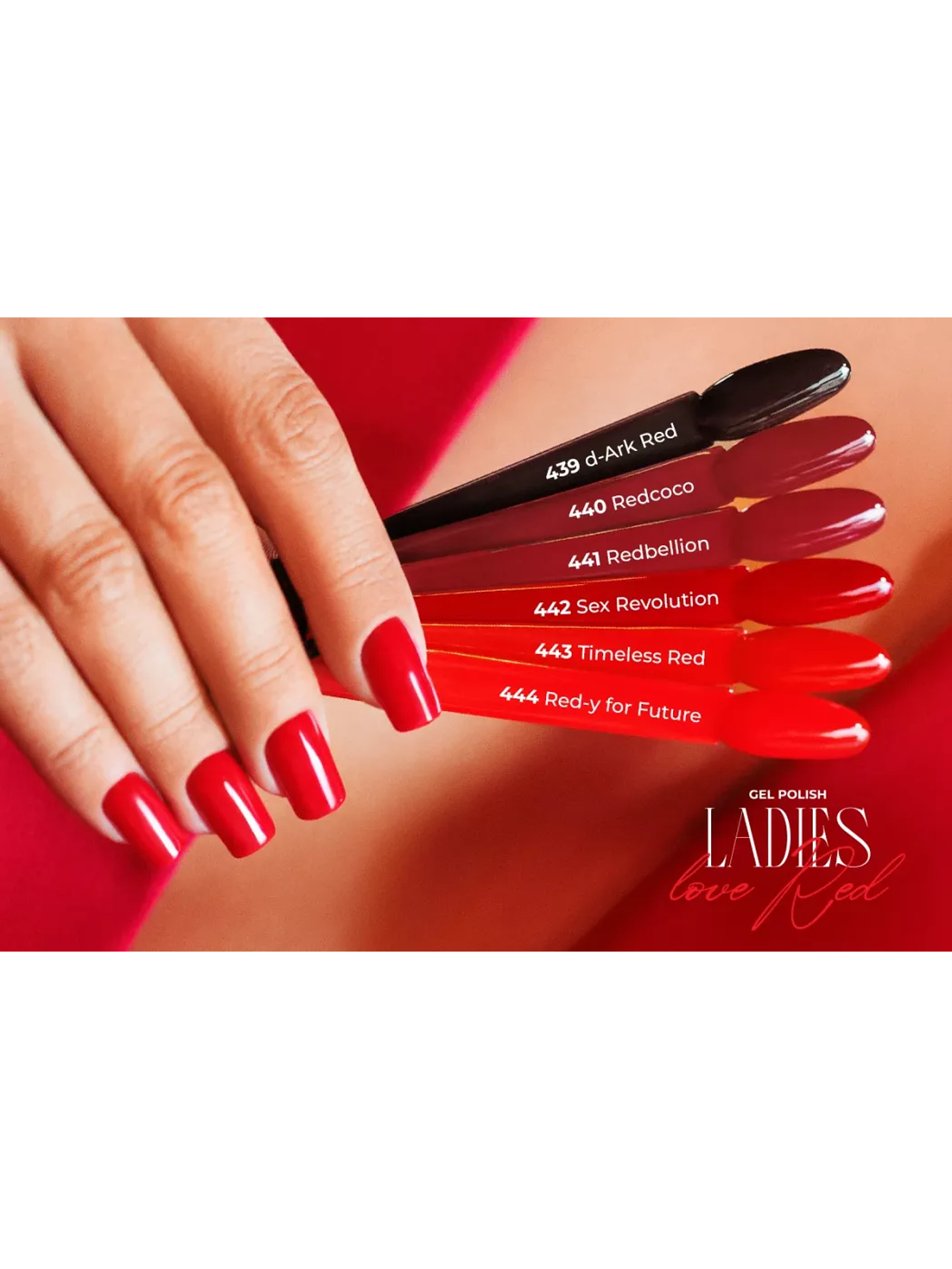 Victoria Vynn - Coleção Ladies Love Red 6 Cores + 2 Top's 2