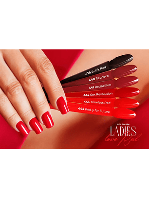 Victoria Vynn - Coleção Ladies Love Red 6 Cores + 2 Top's