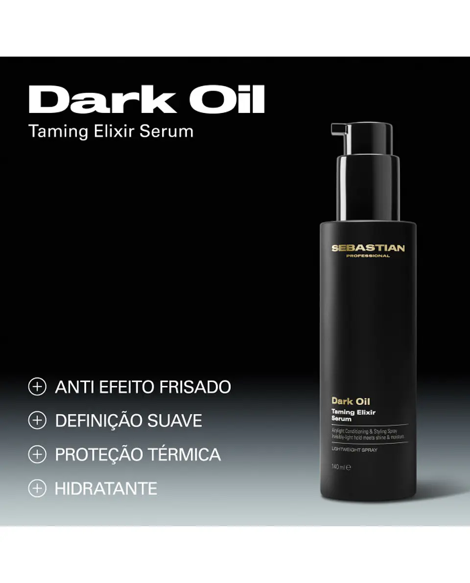 SEBASTIAN - Dark Oil Elixir Serum 140ml 2
