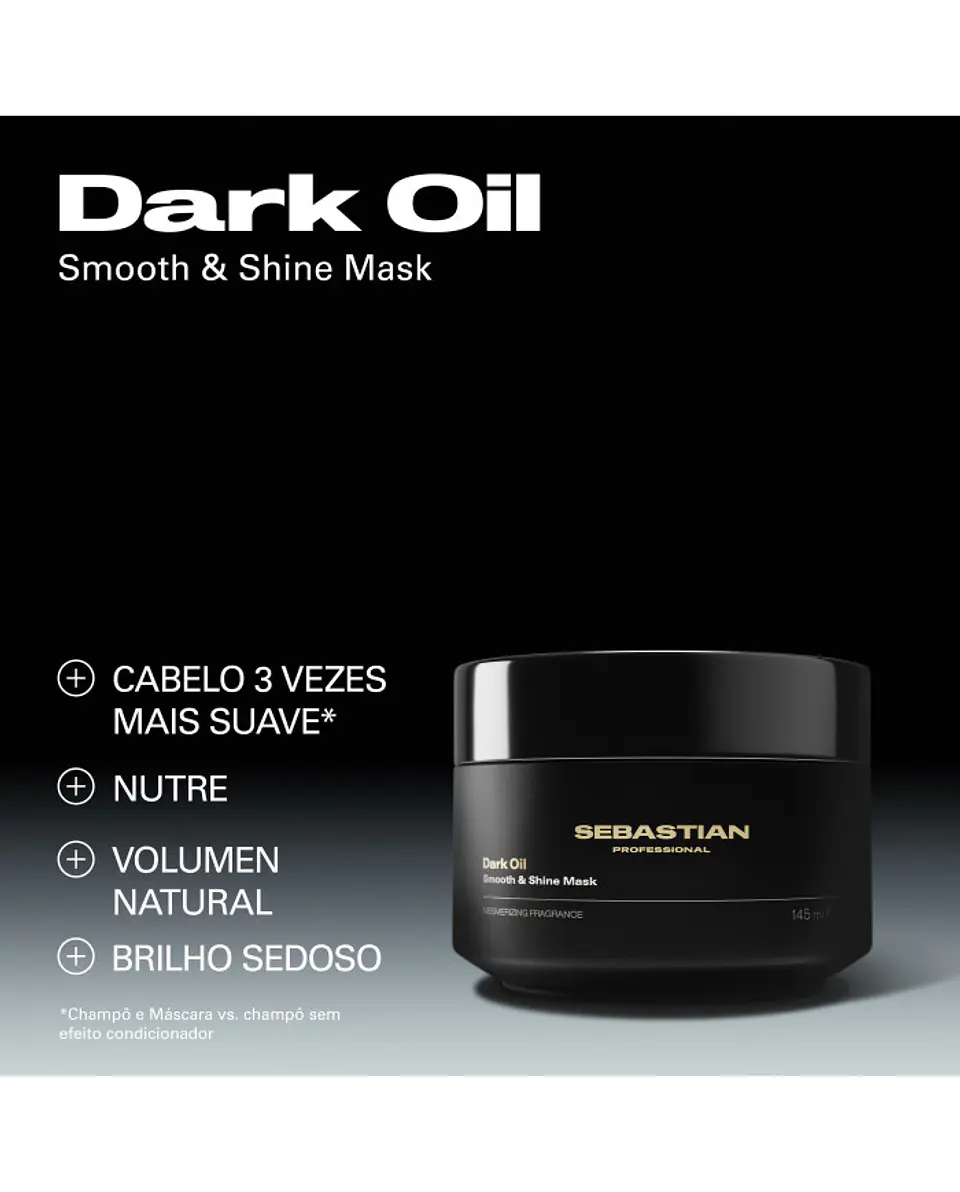 SEBASTIAN - Dark Oil Máscara 145ml 2