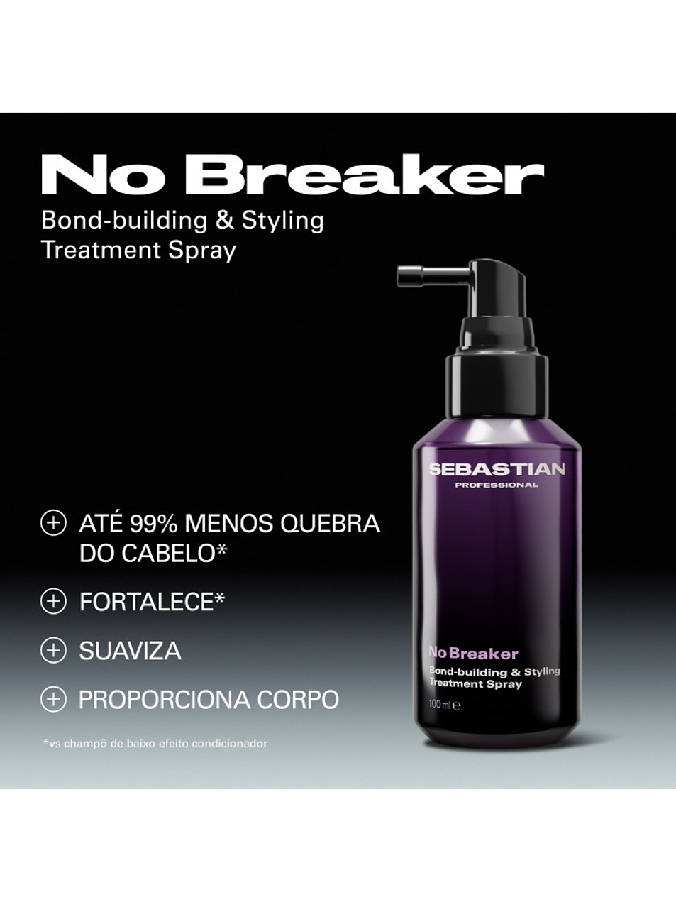 SEBASTIAN - No Breaker Spray Leave-in 100ml 2