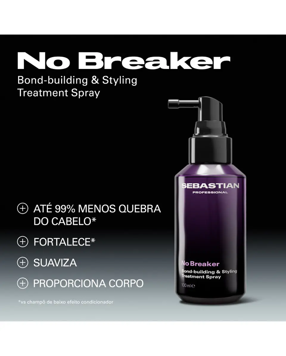 SEBASTIAN - No Breaker Spray Leave-in 100ml 2