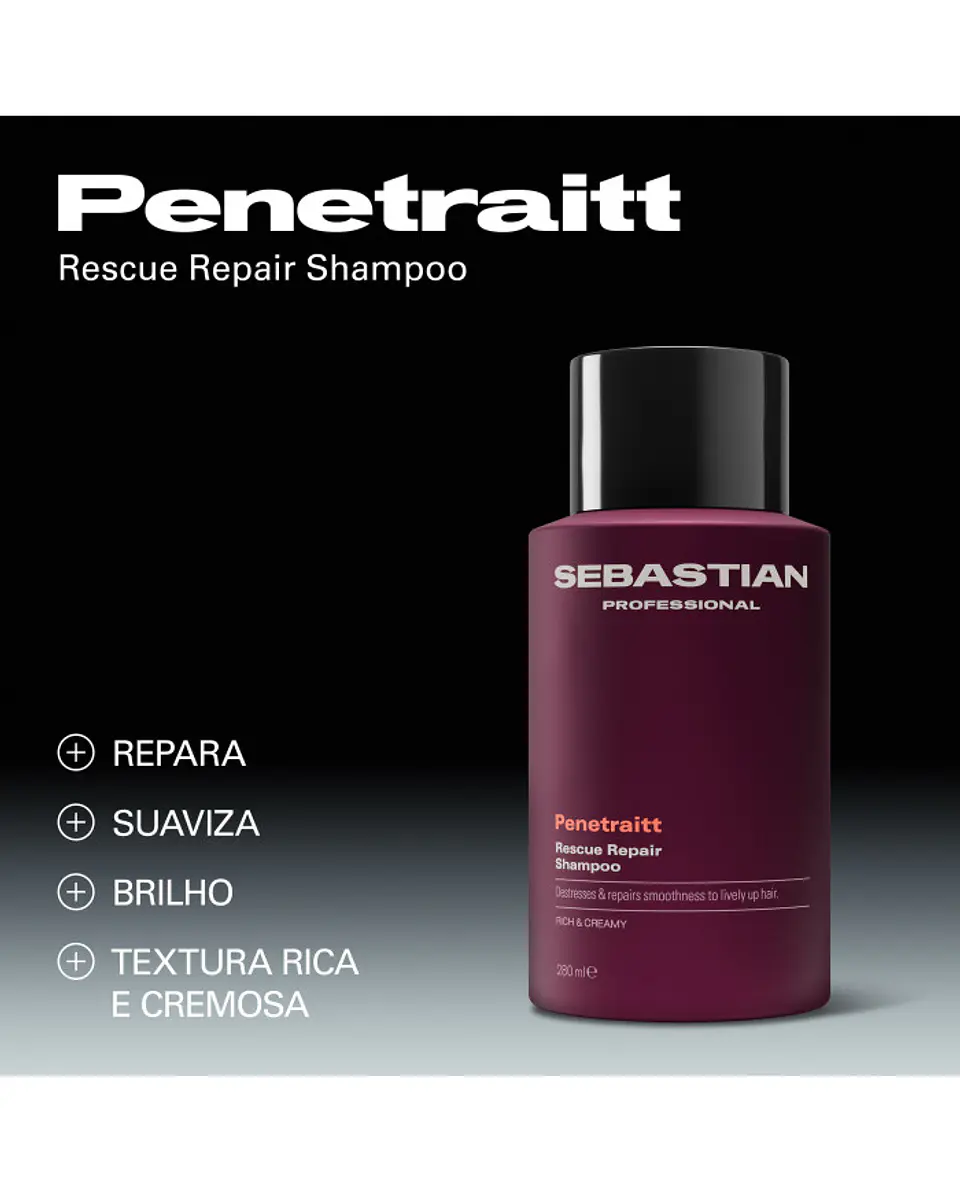 SEBASTIAN - Penetraitt Shampoo 280ml 2