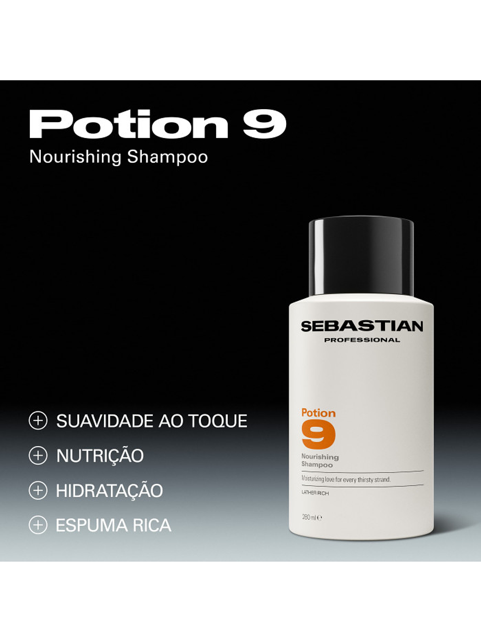 SEBASTIAN - Potion 9 Shampoo 280ml 2