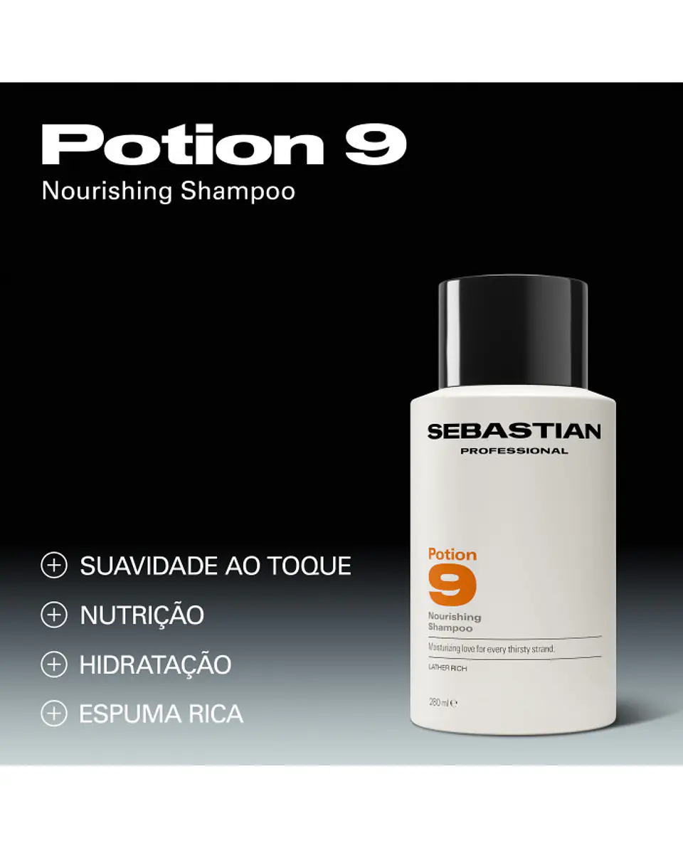 SEBASTIAN - Potion 9 Shampoo 280ml 2