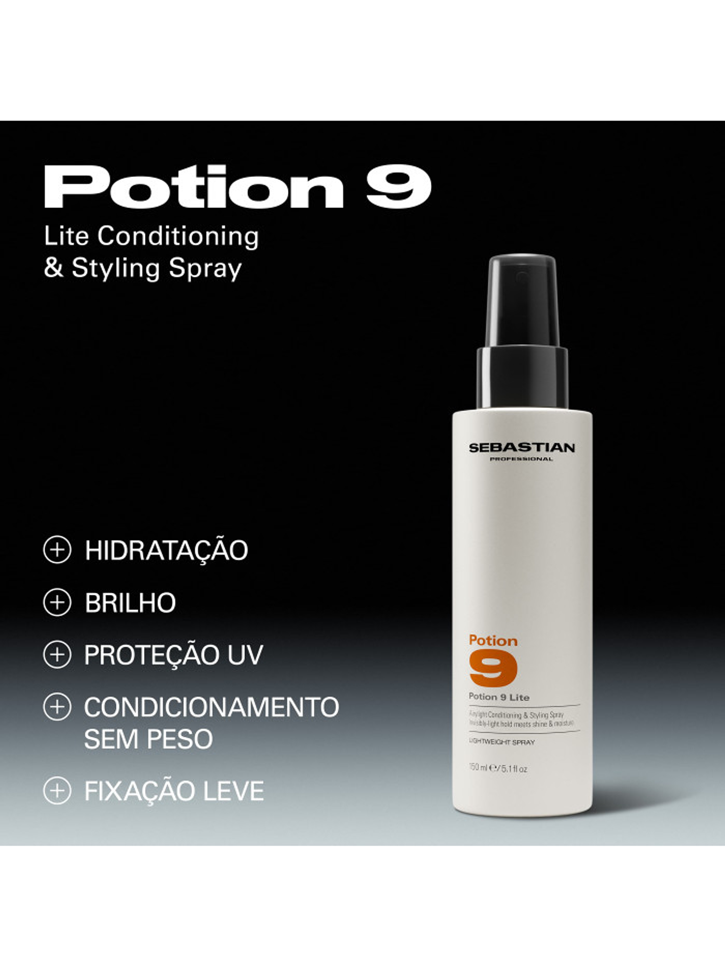 SEBASTIAN - Potion 9 Lite Leave-in 150ml 2