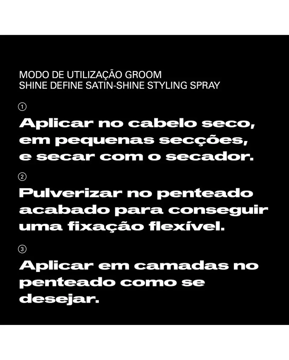 SEBASTIAN - Shine Define Spary Protetor Térmico e Brilho 200ml 4