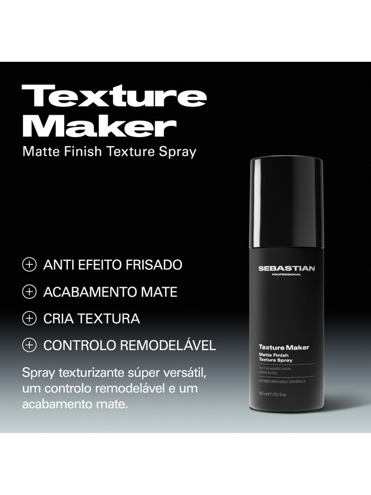 SEBASTIAN - Texture Maker Spray 150ml 2