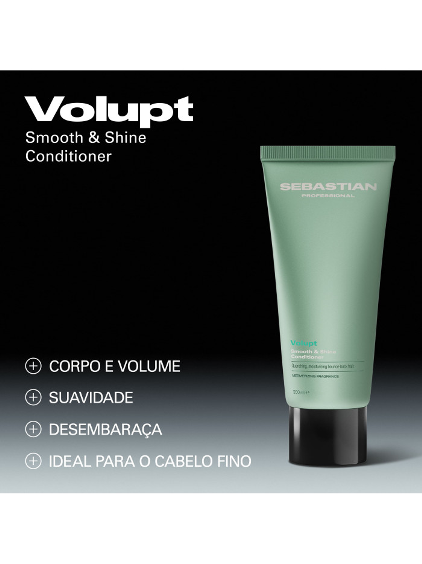 SEBASTIAN - Volupt Condicionador 200ml 4