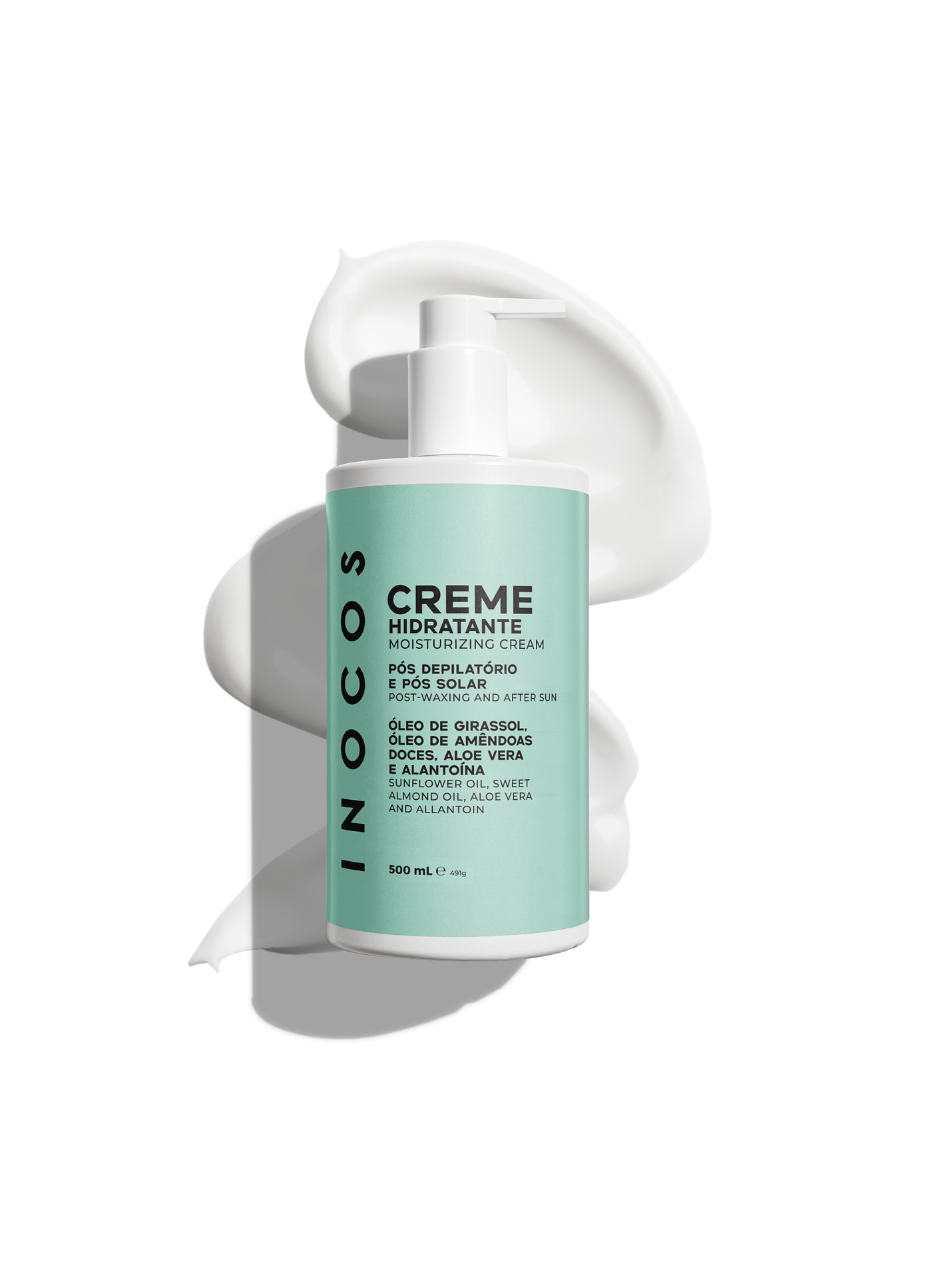 INOCOS - Creme Hidratante Pós Depilatório e Pós Solar 500ml 1