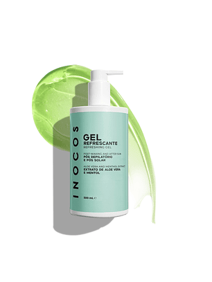 INOCOS - Gel Refrescante Pós Depilatório e Pós Solar 500ml