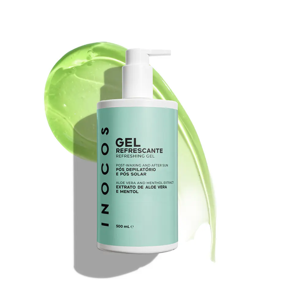 INOCOS - Gel Refrescante Pós Depilatório e Pós Solar 500ml 1
