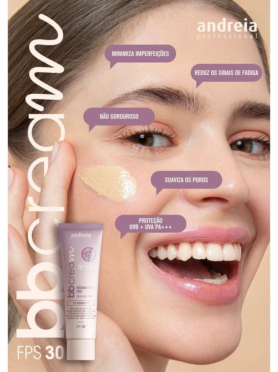 Andreia - BB Cream 10 Light 50ml 6