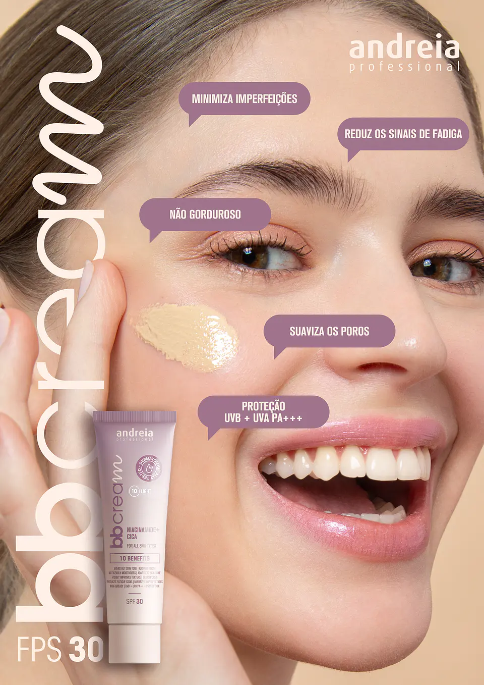 Andreia - BB Cream 10 Light 50ml 6