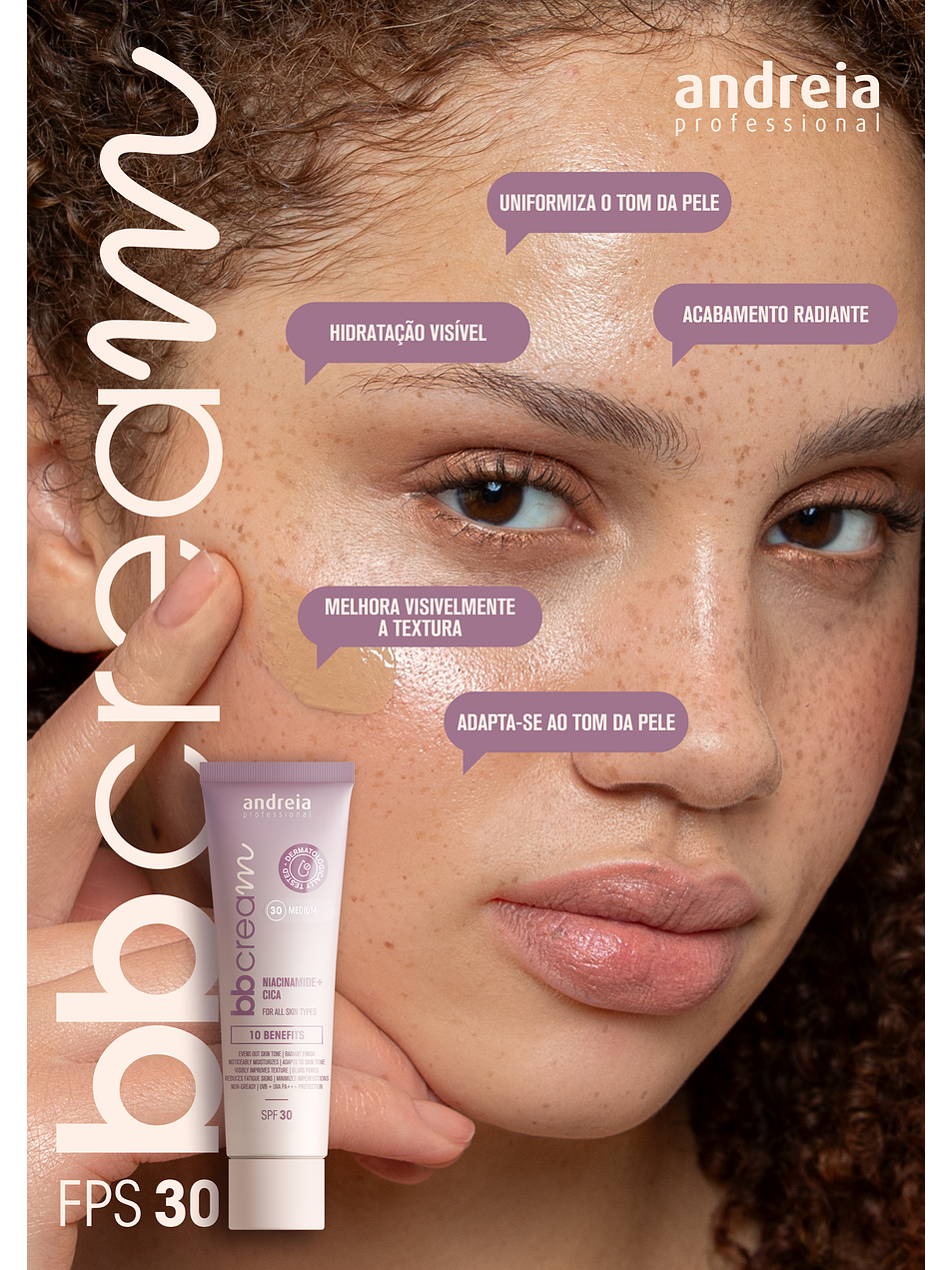 Andreia - BB Cream 20 Light Medium 50ml 3