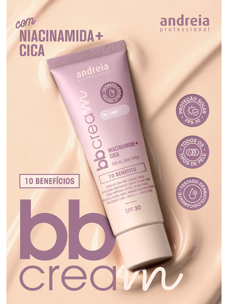 Andreia - BB Cream 30 Medium 50ml 4