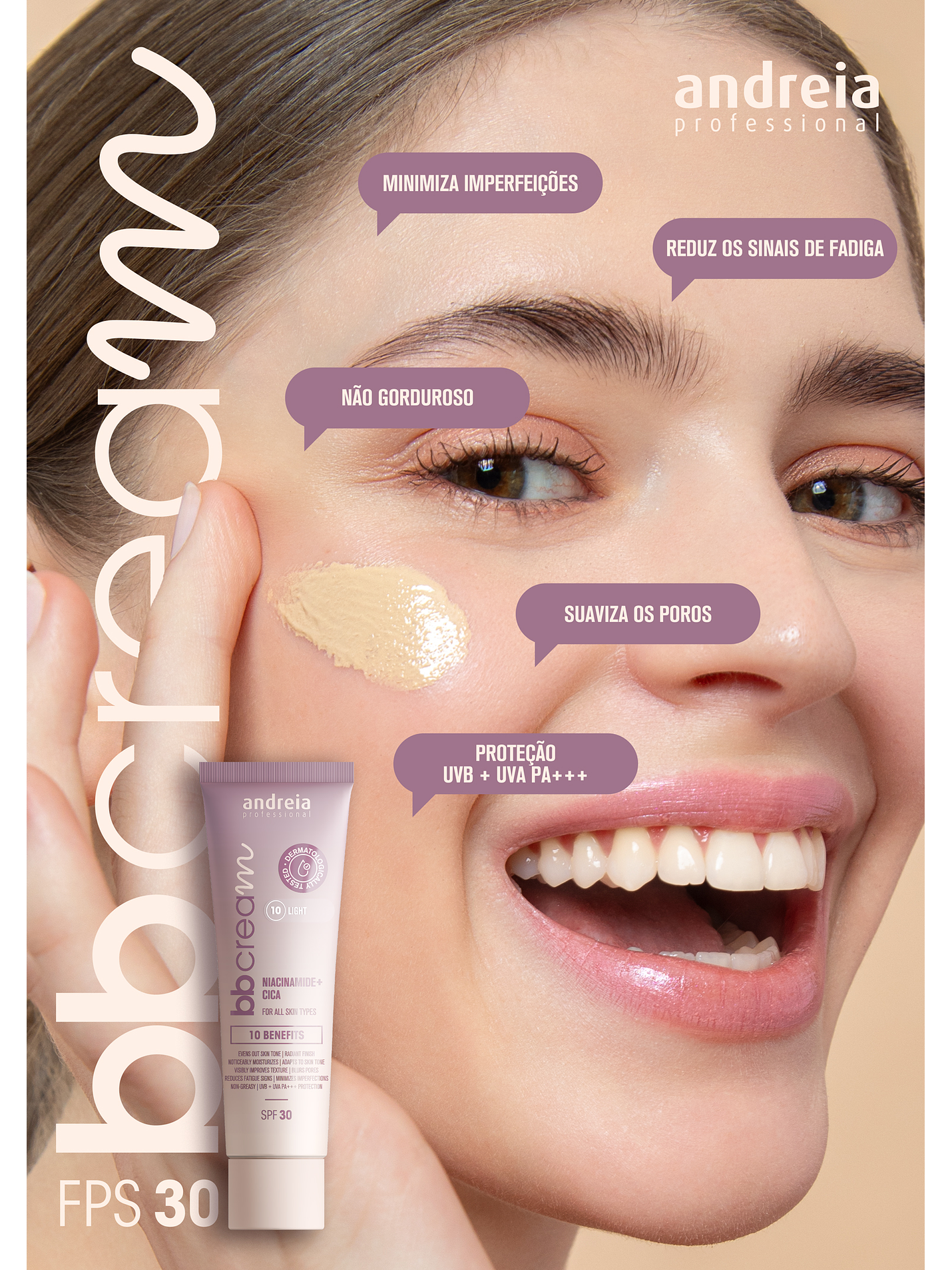 Andreia - BB Cream 30 Medium 50ml 6