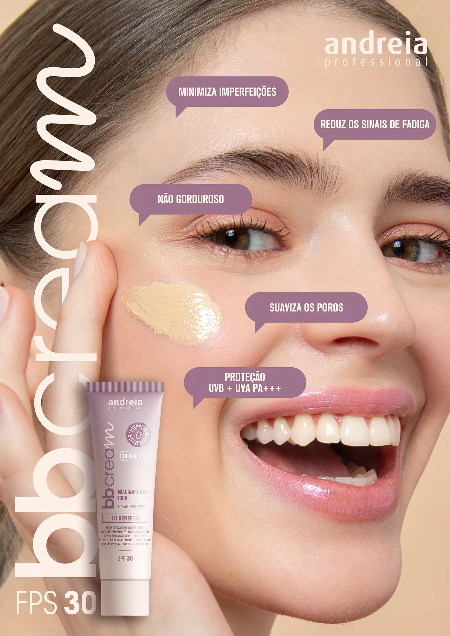 Andreia - BB Cream 30 Medium 50ml 6