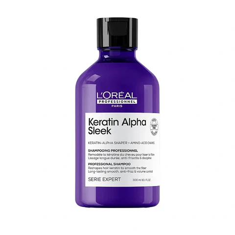 L'Oréal Keratin Alpha Sleek Shampoo 300ml