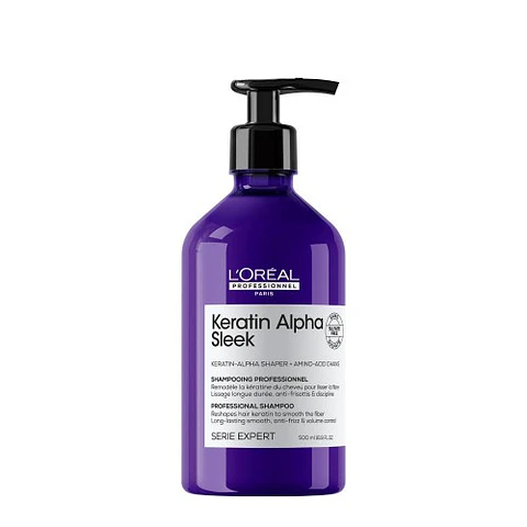 L'Oréal Keratin Alpha Sleek Shampoo 500ml