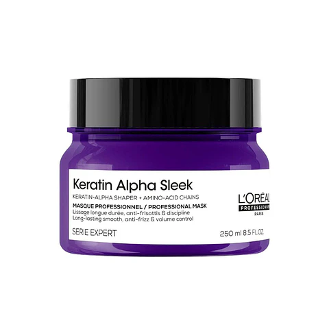 L'Oréal Keratin Alpha Sleek Máscara 250ml
