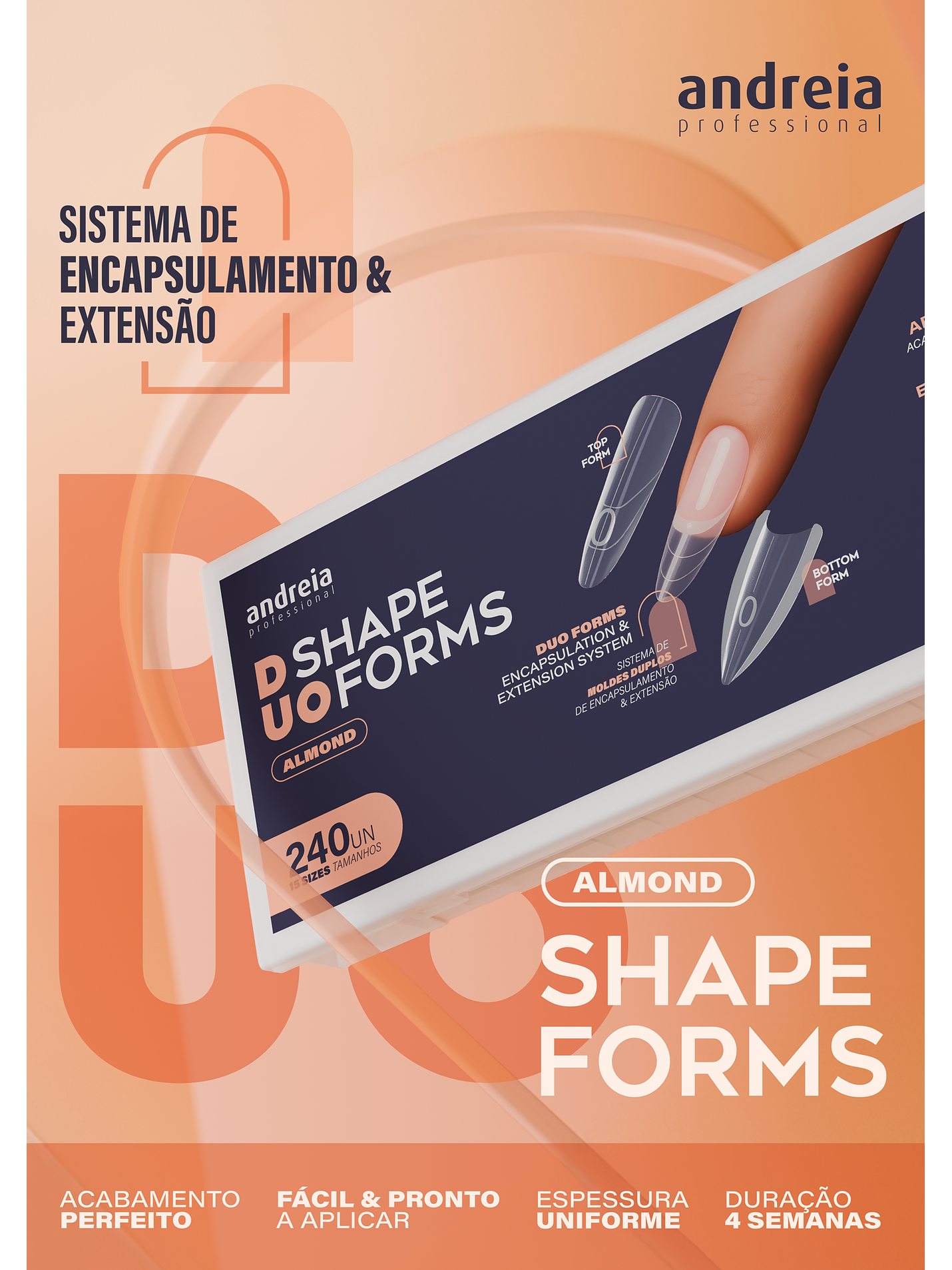 Andreia - DUO Shape Forms Almond (240u) 1