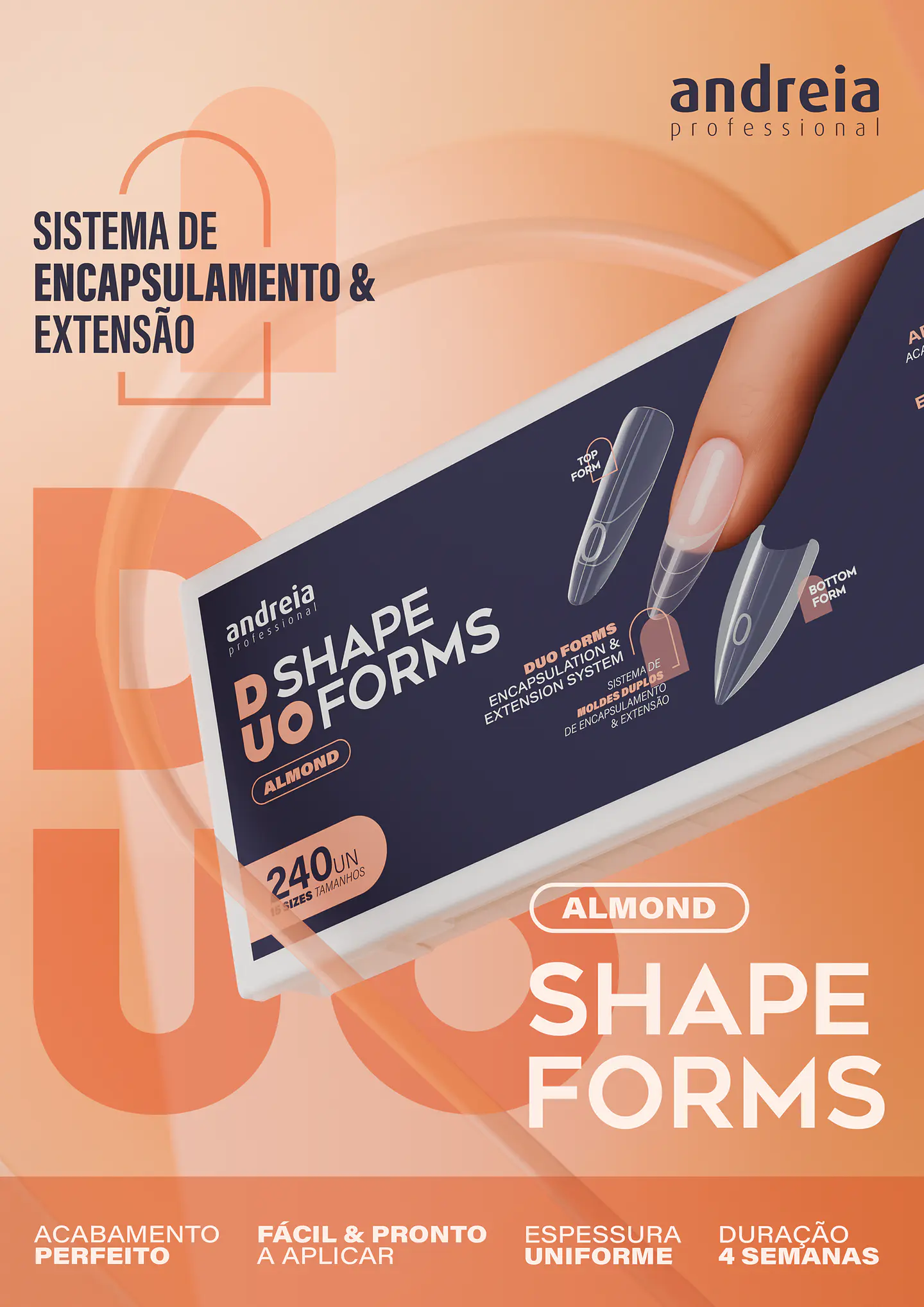 Andreia - DUO Shape Forms Almond (240u) 1