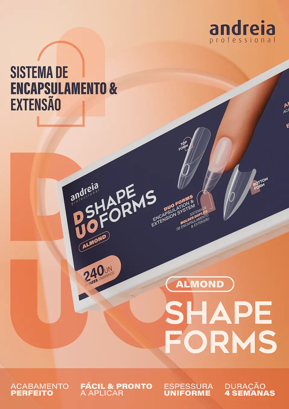 Andreia - DUO Shape Forms Almond (240u) 1