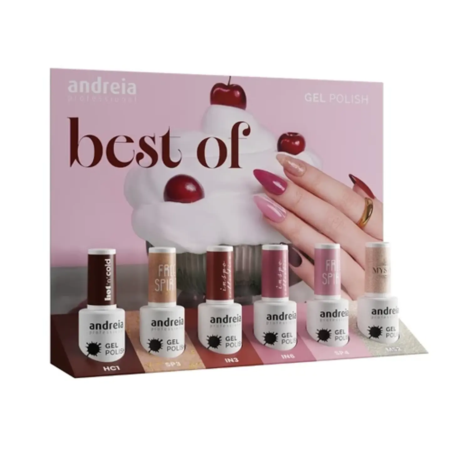 Andreia Professional - Coleção BEST OF 2026 - 6 cores verniz gel 2