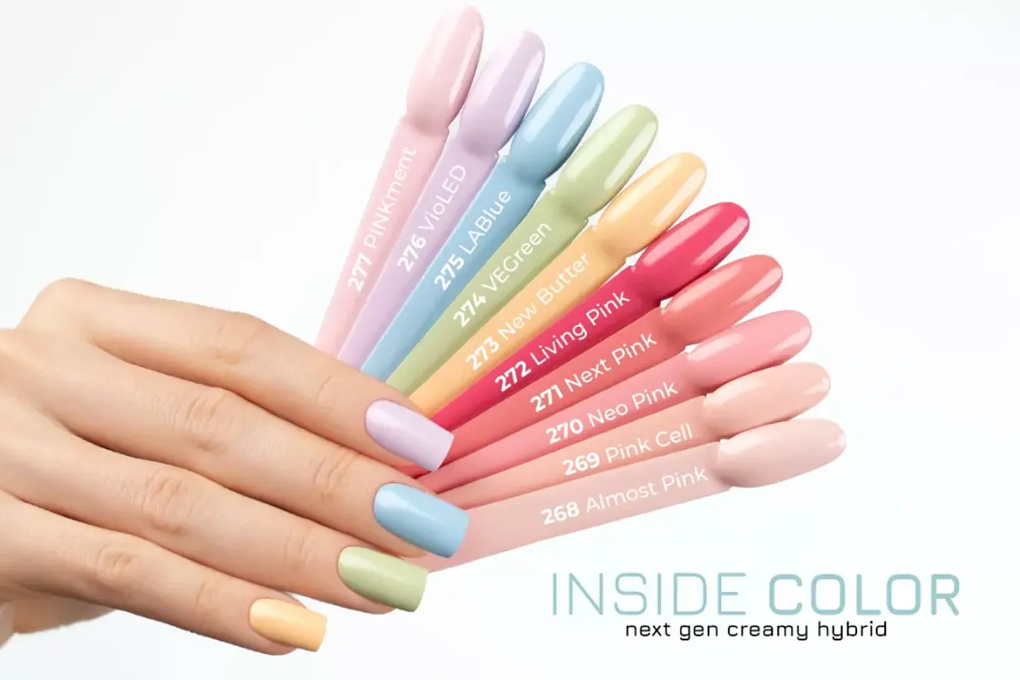 Victoria Vynn - Set PURE VEGAN PINK - 5 cores Verniz Gel + 1 Hydro Cream OFERTA 3