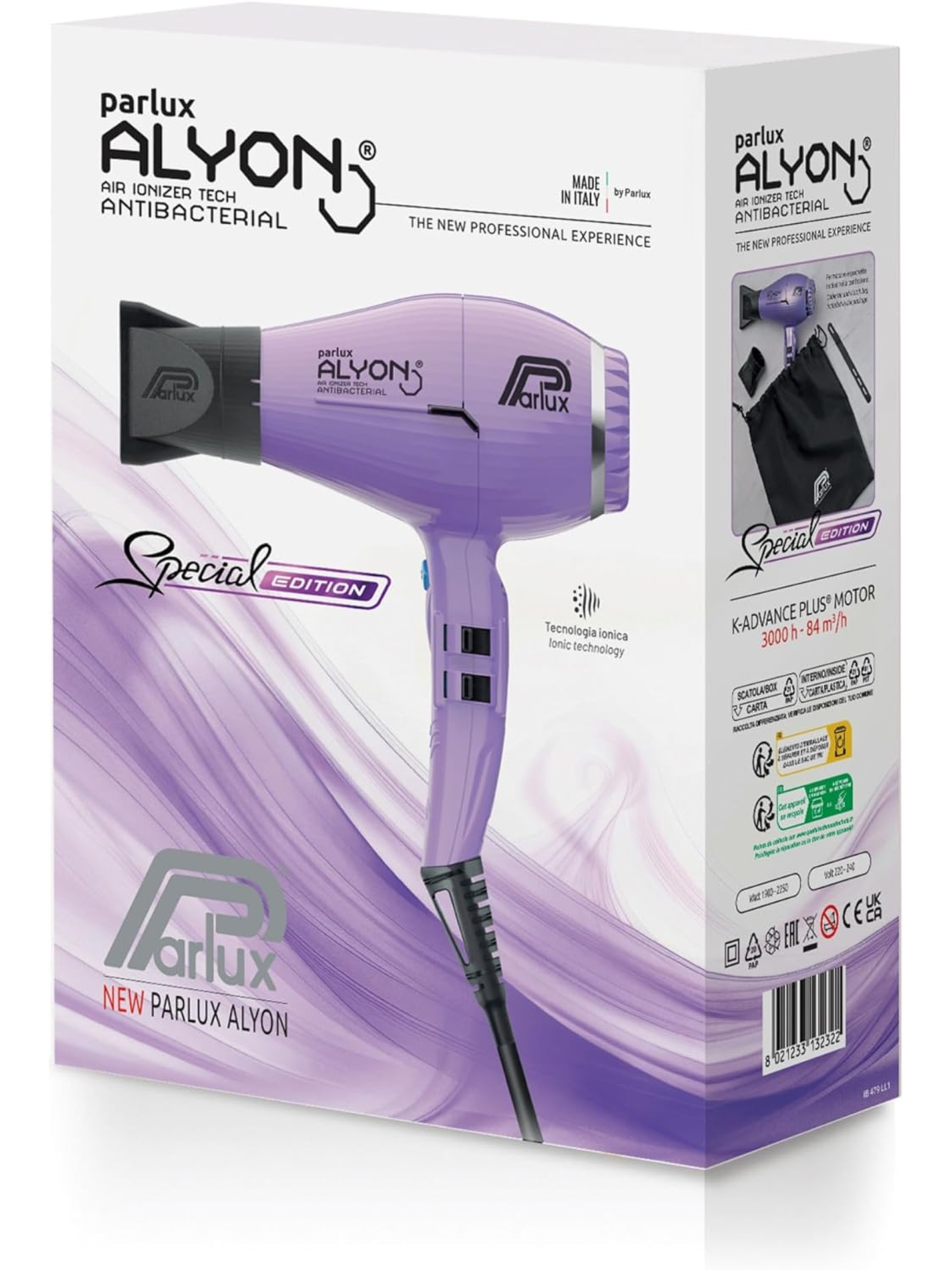 Secador Parlux Alyon - Edição Especial - Lilás 1