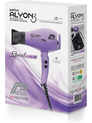 Secador Parlux Alyon - Edição Especial - Lilás